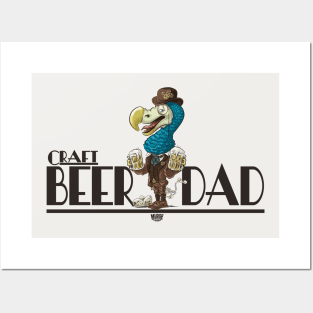 Craft Beer Dodo Bird Dad Posters and Art